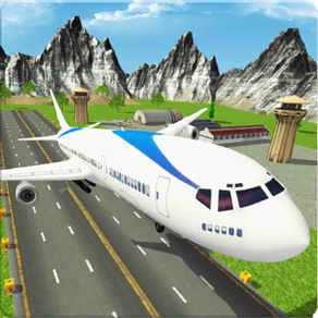 Flugzeug Flug Simulator Spaß