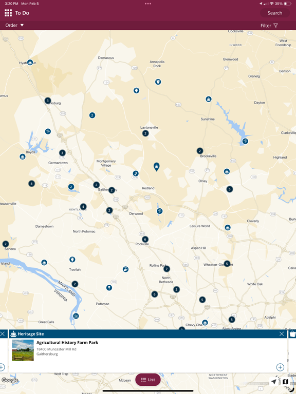 Visit MoCo Plakat