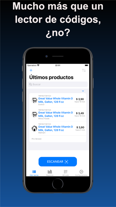 ScanBar: Código de Barras y QR الملصق
