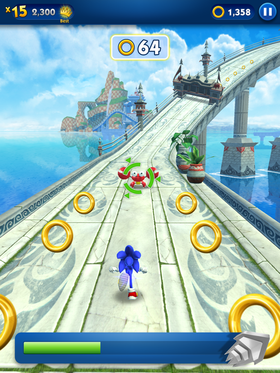 Sonic Dash+ poster