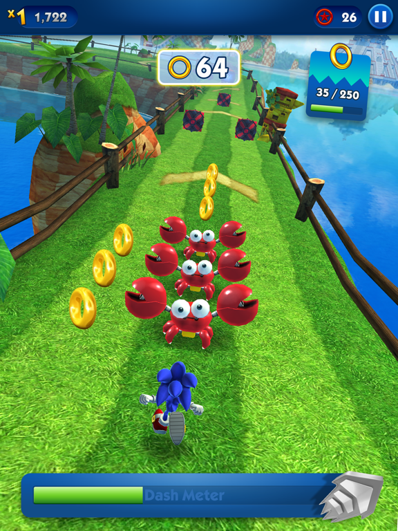 Sonic Dash+ poster