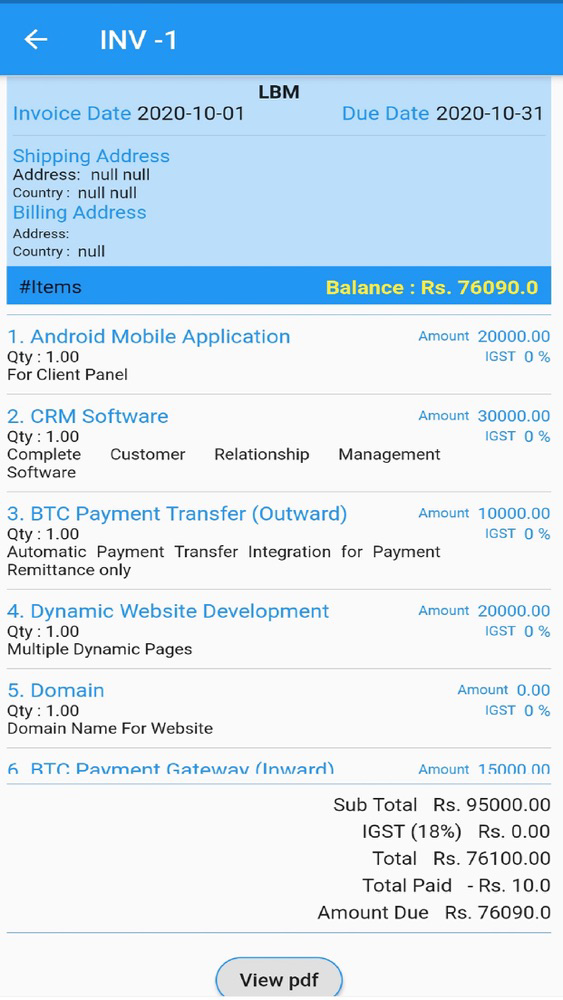 Perfex Admin CRM poster