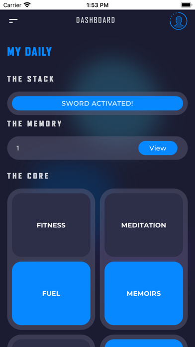 WARRIOR App poster