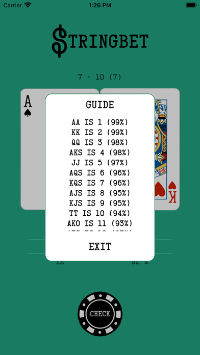 Stringbet poster