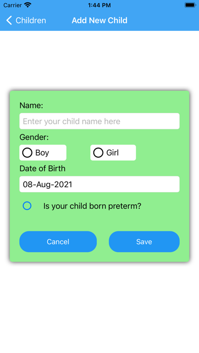 Developmental Screening poster