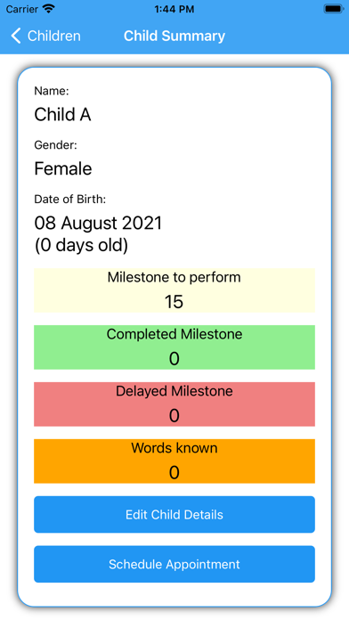 Developmental Screening poster