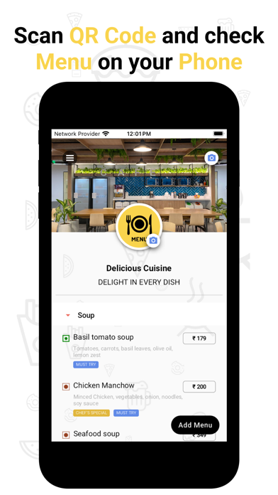Smart Menu : Point & See Menus poster