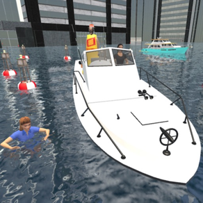 Granny Speed Boat Parking Game