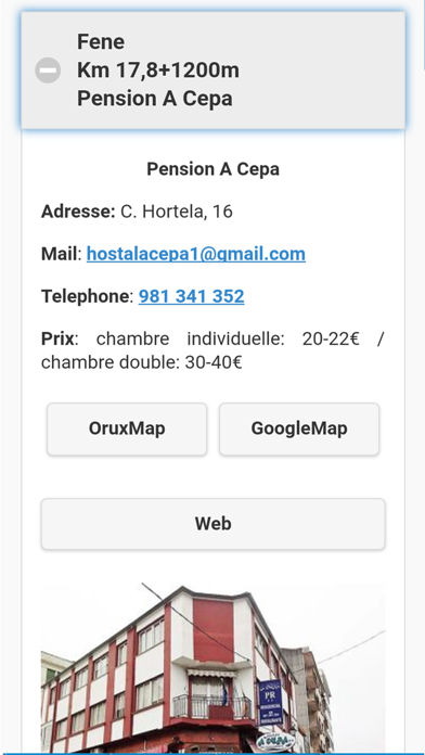 Chemin Anglais Santiago Guide Affiche