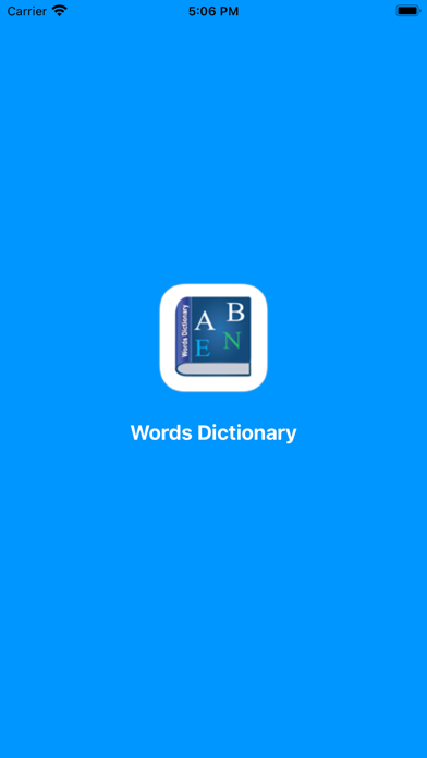 Words Dictionary poster