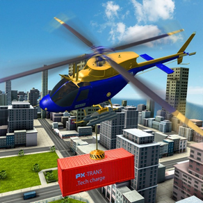 City Helikopter-Rettungsmissio