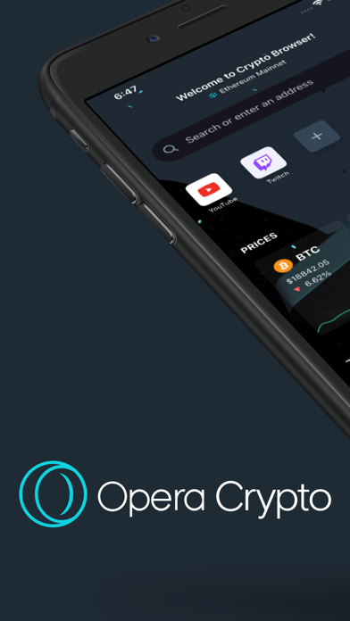 Opera Crypto Browser Cartaz