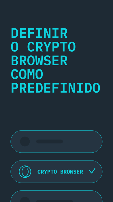 Opera Crypto Browser Cartaz