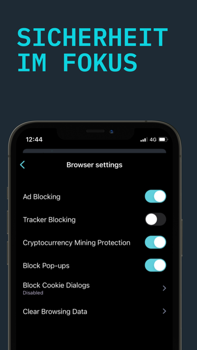 Opera Crypto Browser Plakat