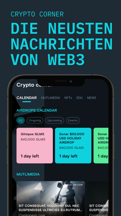 Opera Crypto Browser Plakat