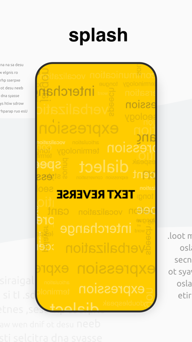 Flip and Reverse Text poster