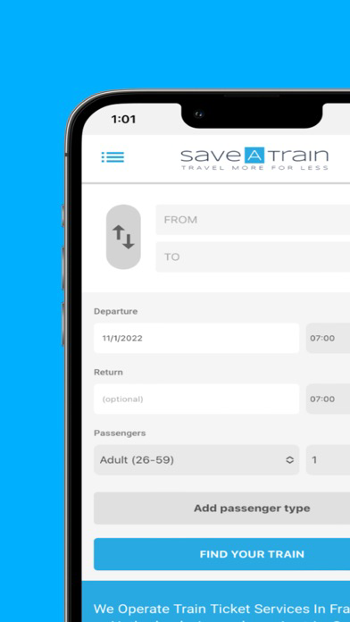 Save A Train poster