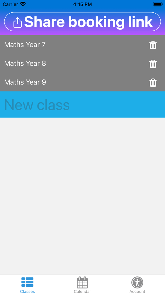 ClassPlanner App poster