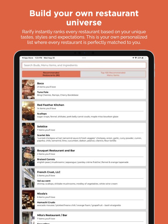 Rarify Recommendations poster