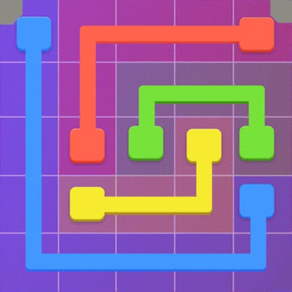 Dot Connect Line Puzzle-Spiel