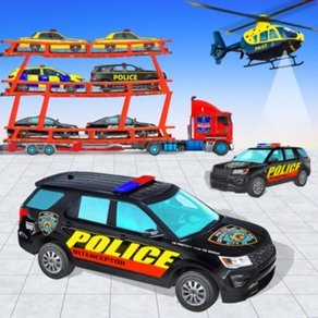 Police Bike and Cars Transport