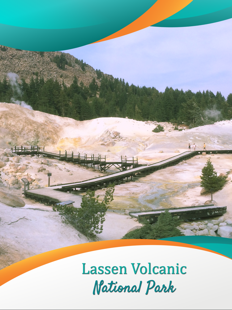 Lassen Volcanic poster