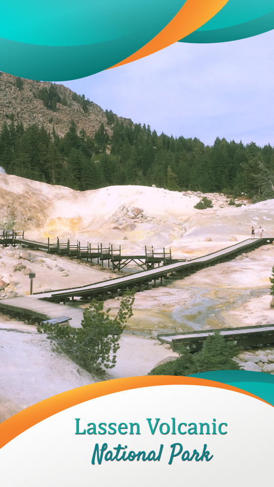 Lassen Volcanic poster