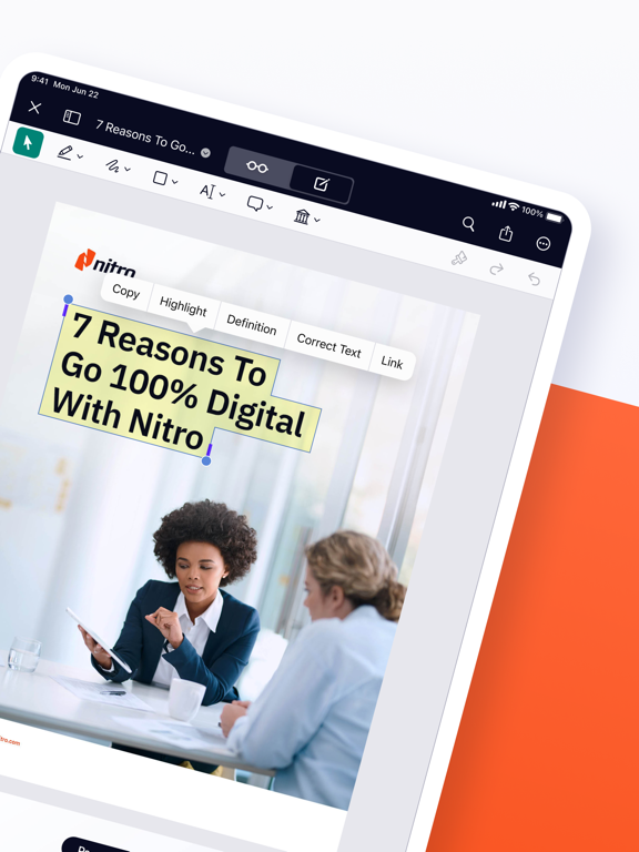 Nitro PDF Pro: Read & Edit for iOS (iPhone/iPad) - Free Download at AppPure
