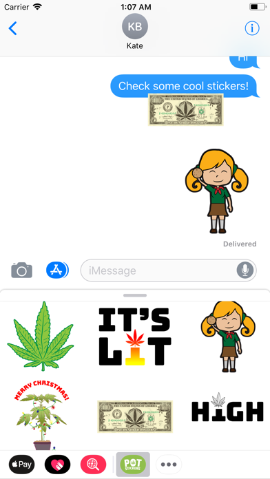 POTMoji Stickers poster