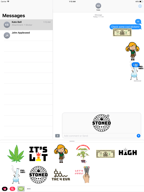 POTMoji Stickers poster