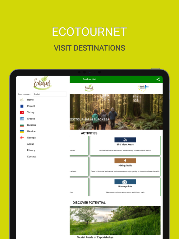 EcoTourNet poster