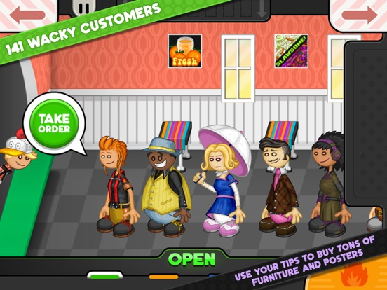 Papa's Scooperia To Go! for iOS (iPhone/iPod touch) Latest Version at $1.99  on AppPure