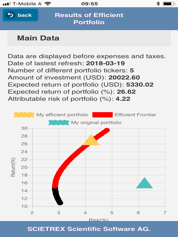 Efficient Portfolio poster