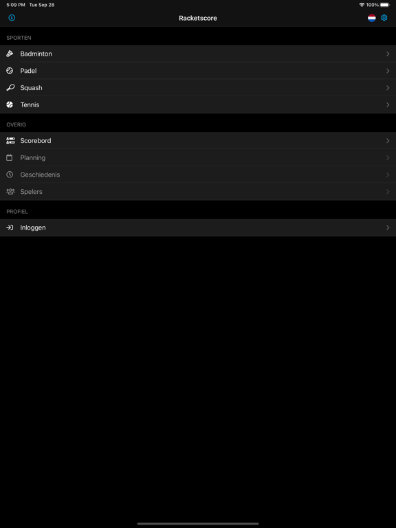 Racketscore الملصق