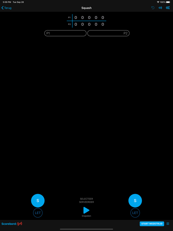 Racketscore الملصق