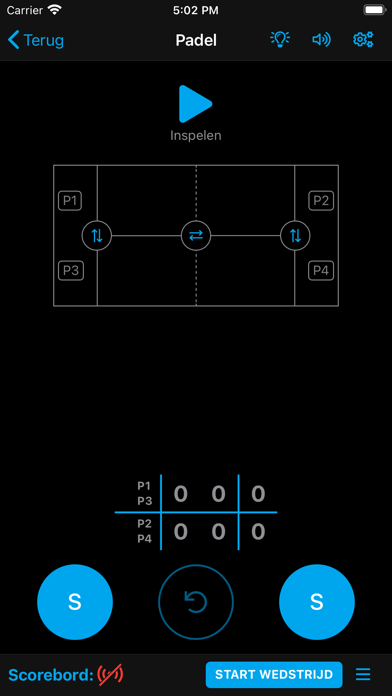 Racketscore الملصق