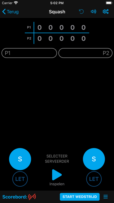 Racketscore الملصق
