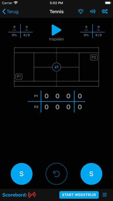 Racketscore الملصق