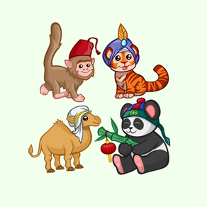 Cute Animals Emoji Stickers