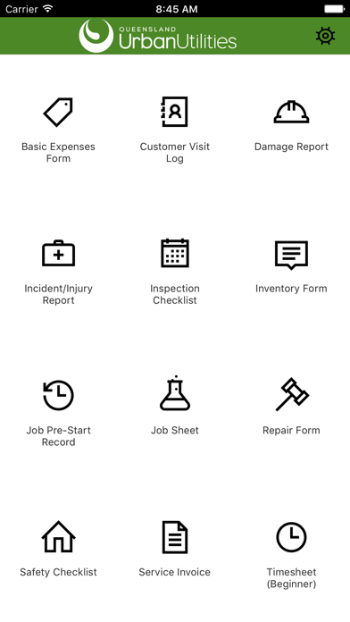 Urban Utilities eForms poster
