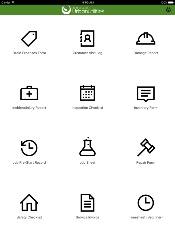 Urban Utilities eForms poster