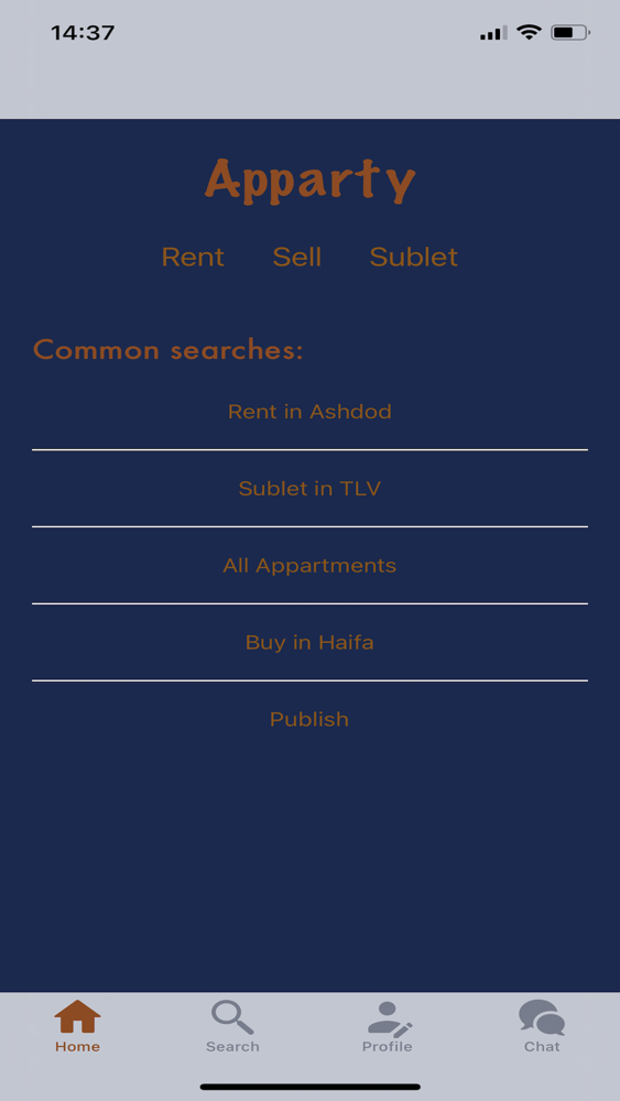 AppartyApp poster
