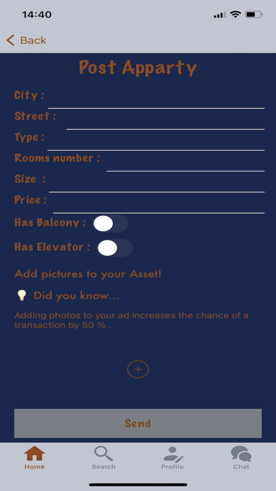 AppartyApp poster