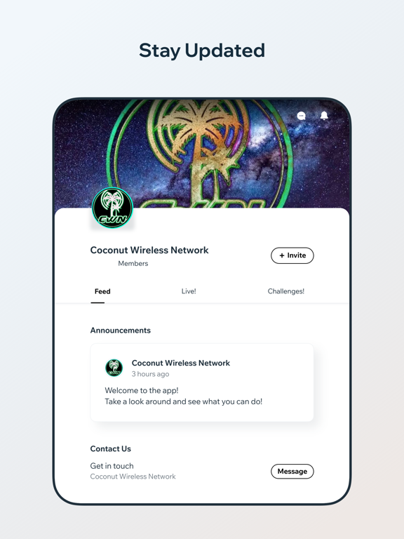 Coconut Wireless Network poster