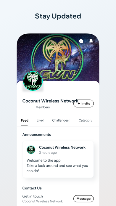 Coconut Wireless Network poster