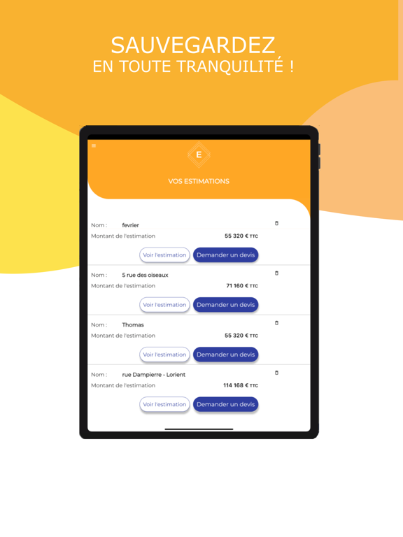 E-Estimation Affiche