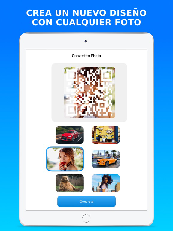 QR Scanner & Code Generator الملصق