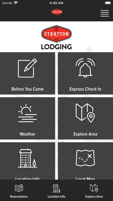 Stratton Lodging poster