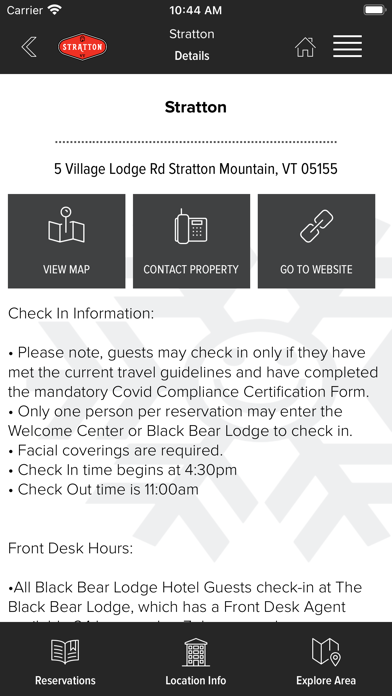 Stratton Lodging poster