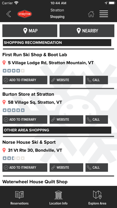 Stratton Lodging poster